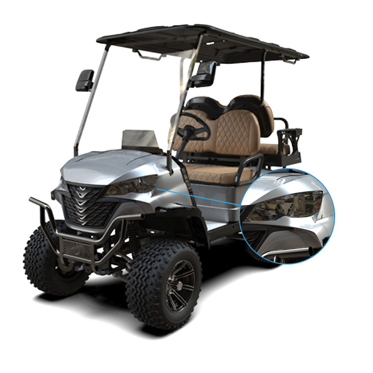 2+2 Seat Lifted 4 Passager Electric Golf Cart Caddy electric