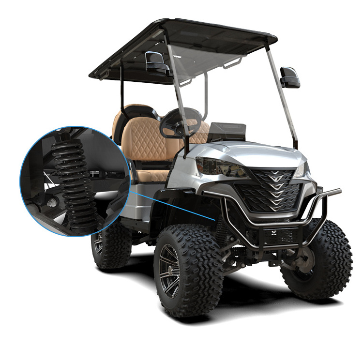 2+2 Seat Lifted 4 Passager Electric Golf Cart Caddy electric