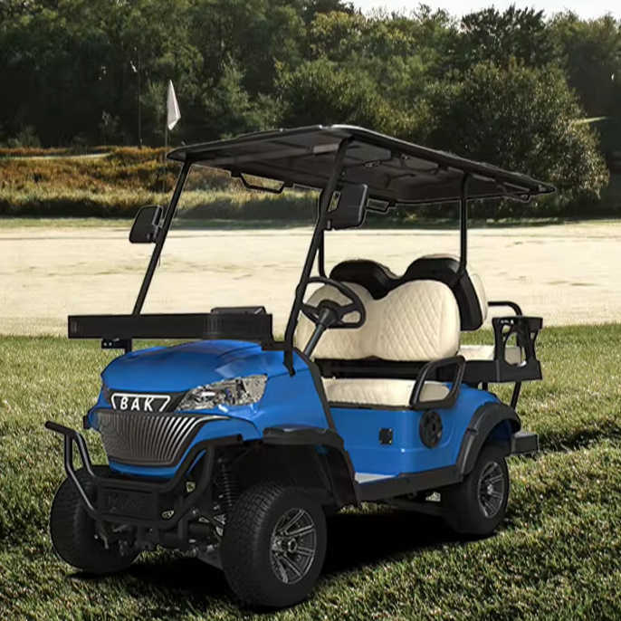 4 Wheel Drive 4 Seater Electric Golf Cart 72V Lithium Off Road Electric Golf Buggy Hunting Cart