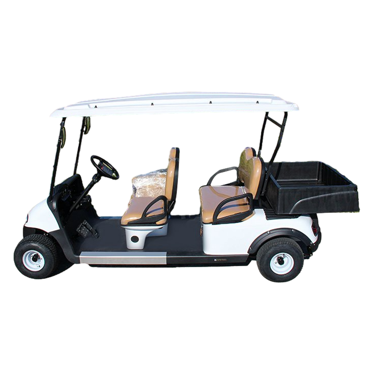 Luxury Club Car Golf Carts Electric 4 Seater With Cargo Box