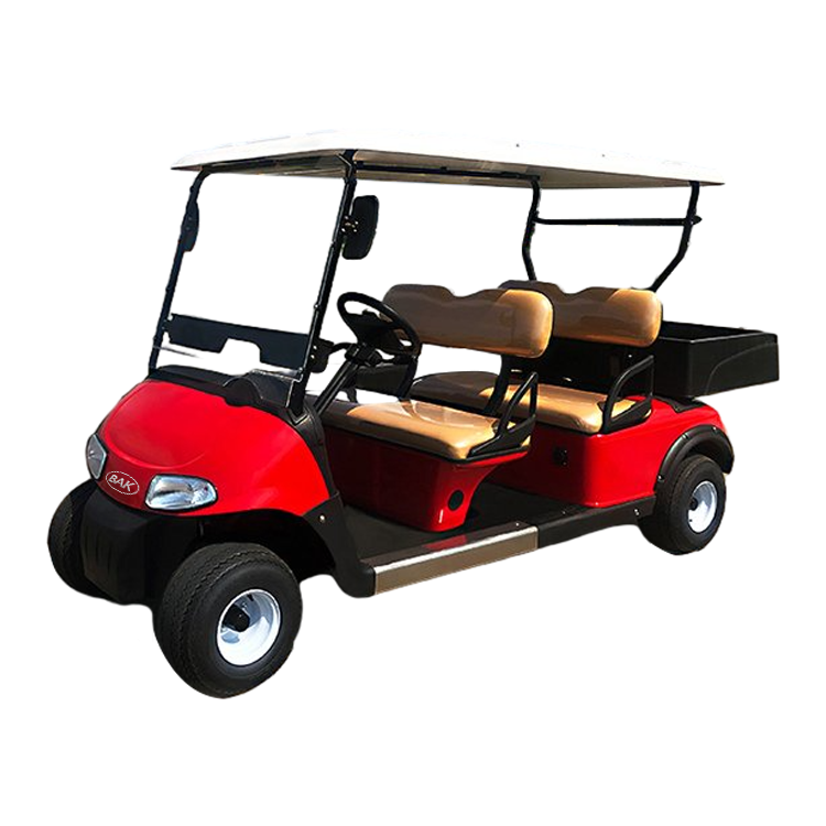 4 Seater New Golf Cart Electric Club Car With Cargo Box