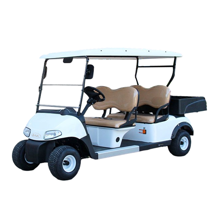 Luxury Club Car Golf Carts Electric 4 Seater With Cargo Box