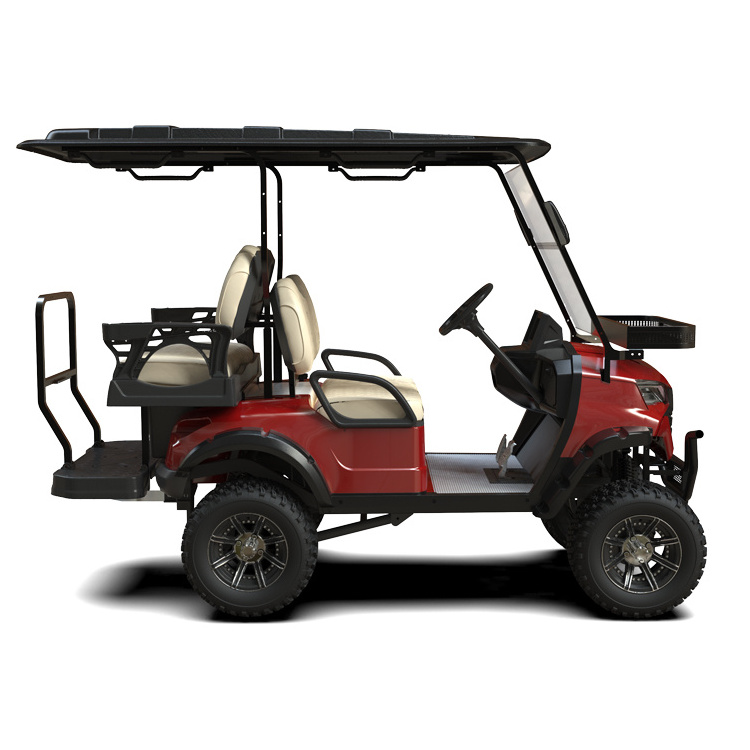 Hunting America Design Elegant Used Lions 2/4 Seaters Custom Comfortable 4 Seater Seats Electric Golf Carts Golfers 48v electric