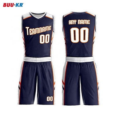 Buker Custom Design Retro Sublimation Reversible Basket Ball Kids Singlets Vests Kit Set Shirt Men Basketball Uniform Jersey