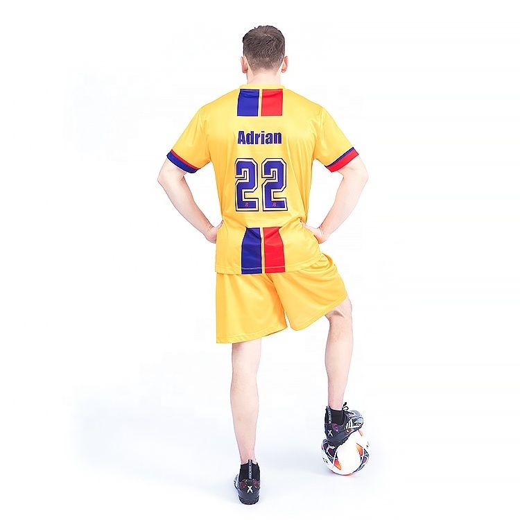 Customized Blank Soccer Kits Soccer Jersey T Shirt Wholesale Soccer Uniforms Customized