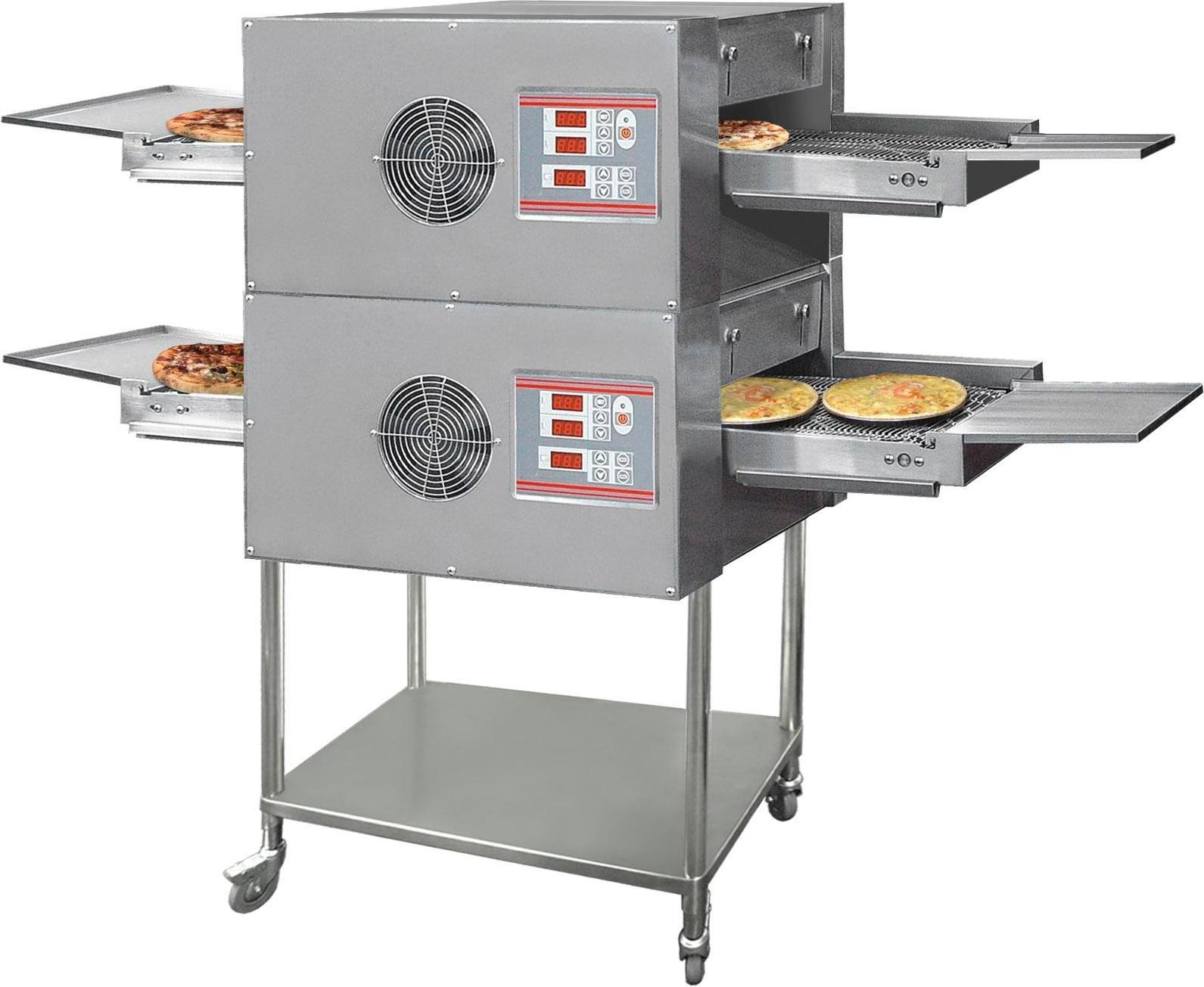 12 18 32 inch stainless steel conveyor belt pizza oven