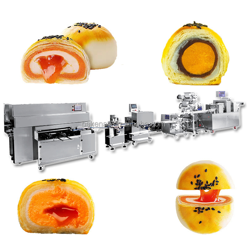 New BNT-209 Manufacturer Commercial Automatic Bread Machine Egg Yolk Puff Pastry Making Machine egg yolk crisp machine