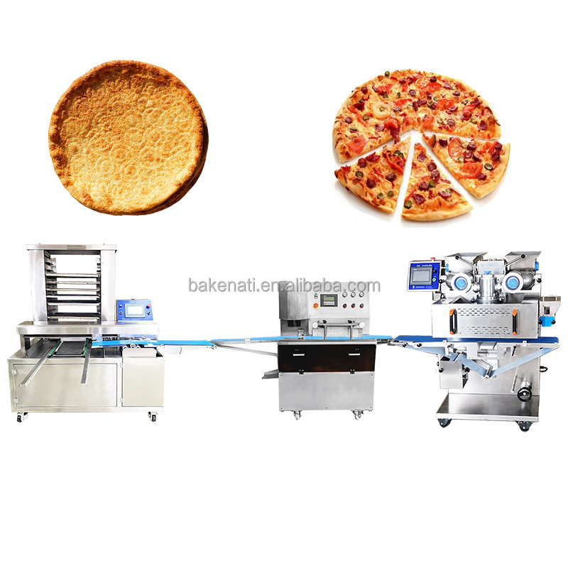 BNT-380 New Style Simple Naan Bread Making Machine Piza Making Machine Production Line Naan Machine For Sale