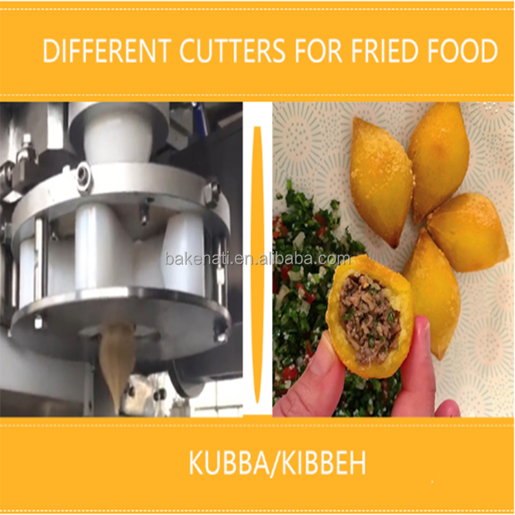 BNT-208 Multifunctional fully automatic kubba kibbeh kebbe maker encrusting machine falafel croquette coxinha making machine