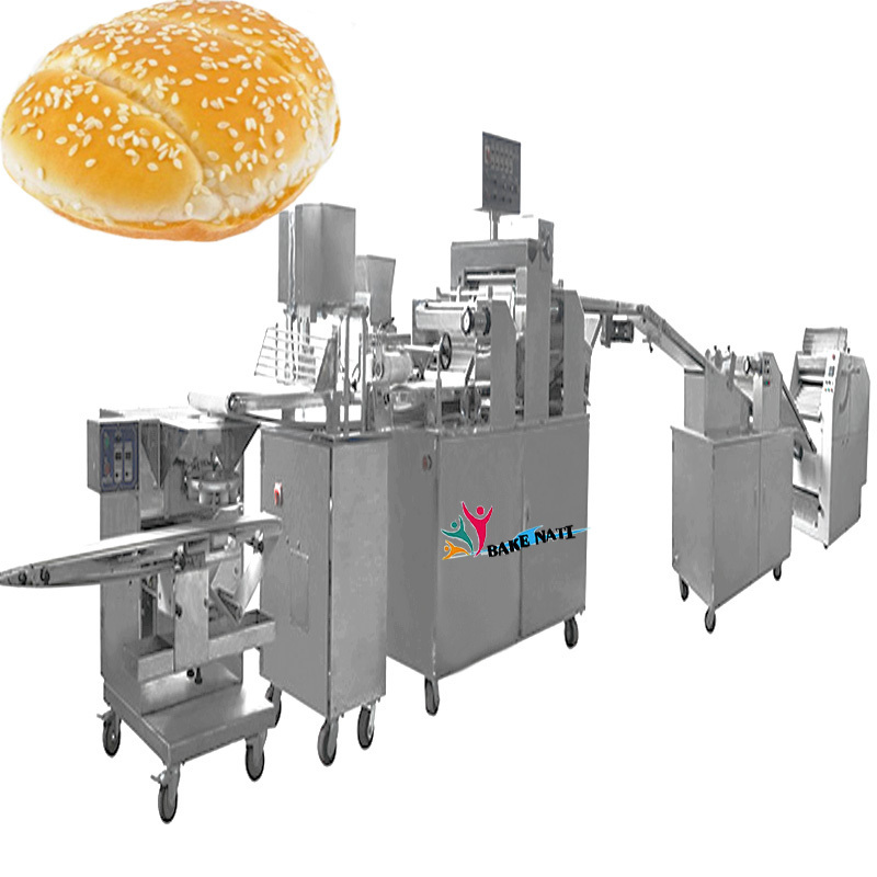 Bakenati BNT-209 Industrial Automatic French Burger Commercial Bread Maker Producing Machines