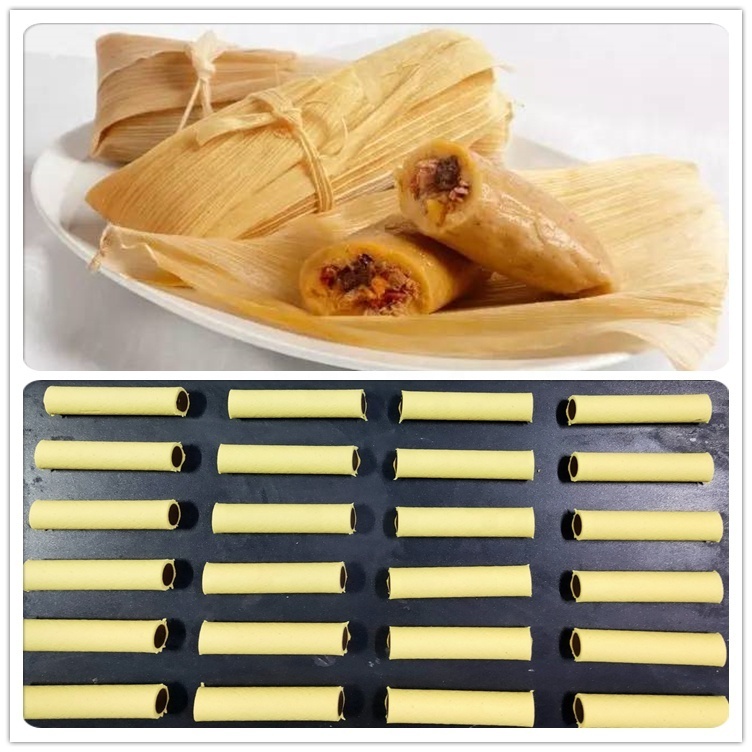 High capacity automatic tamale churros making machine encrusting machine