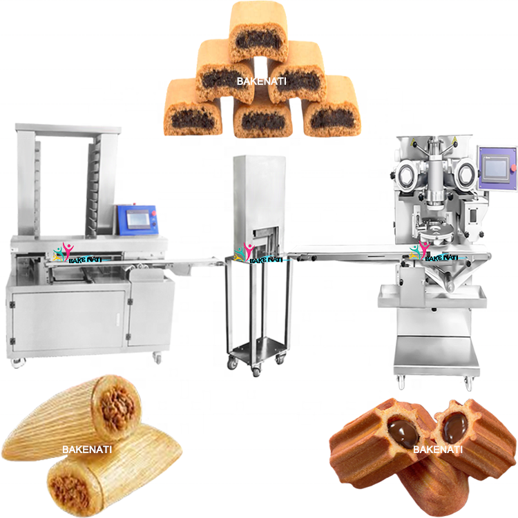 High capacity automatic tamale churros making machine encrusting machine