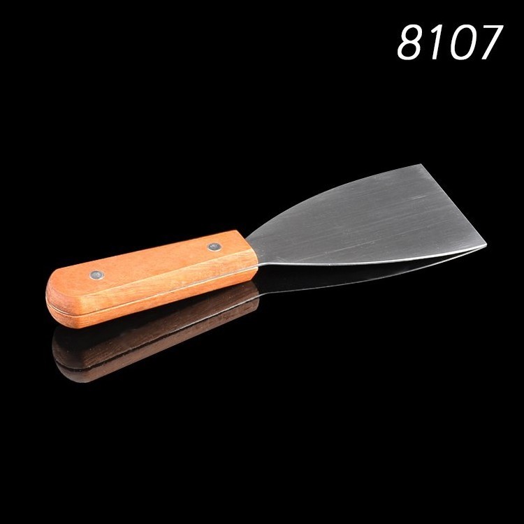 Bakest Stainless Steel Cooking Shovel With Wooden Handle Cake Pastry Tools