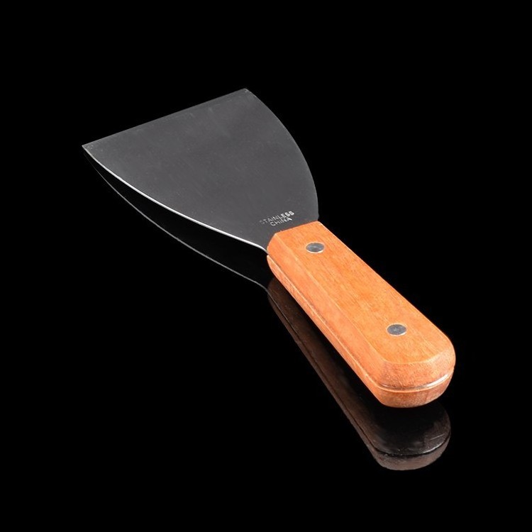 Bakest Stainless Steel Cooking Shovel With Wooden Handle Cake Pastry Tools