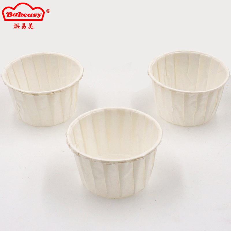 Rolled edge muffin cupcake cups paper liners baking mould