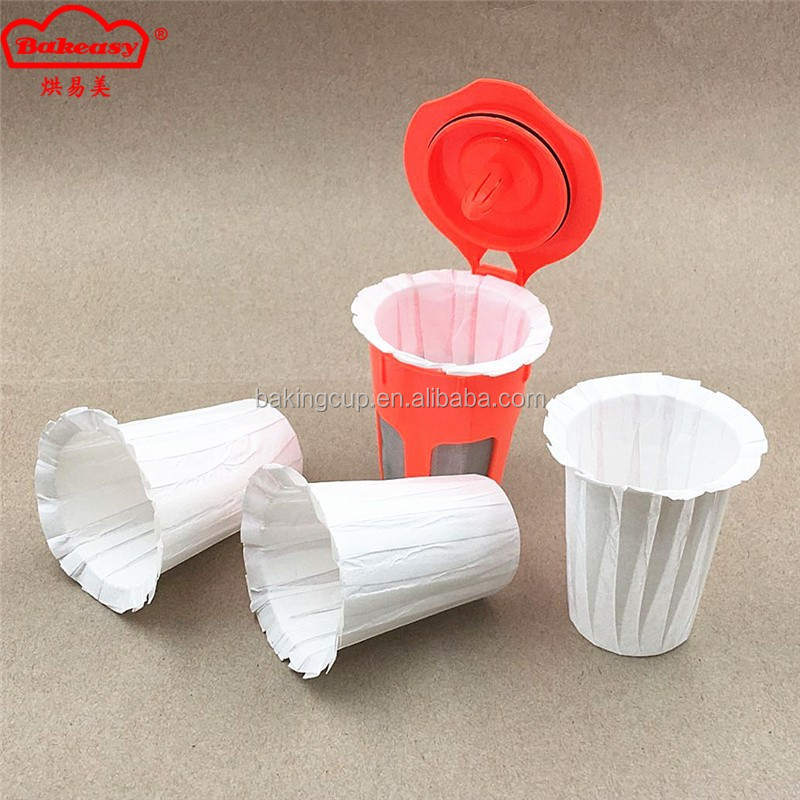 Reusable Paper Coffee Filter Replacement Keurig Filter for Reusable Single Serve K Series Pods Keurig Coffee Maker 100 Count