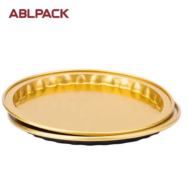 ABL PACK food packaging wholesale price bbq grill tray disposable aluminum round foil tray