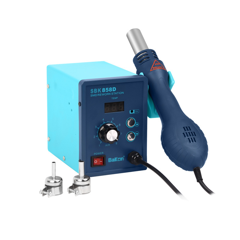 Bakon SBK858D Digital Display Rework Hot Air Gun Desoldering Station for Repair Cellphone