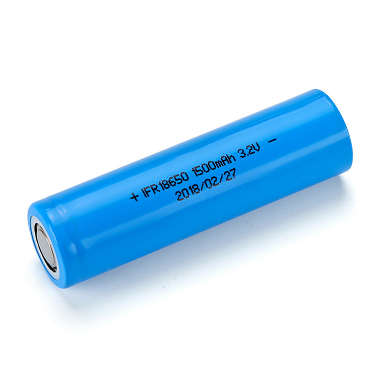 IFR 18650e 18650 3.2v lifepo4 1500mah battery cells in rechargeable battery