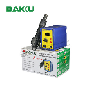 BAKU BK-858L High-quality 110V/220V LED plastic Digital SMD welding hot air heat gun for repair cellphone