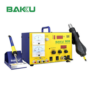 BAKU BK-909 Brand new station hot air soldering heat gun with Rework Station high quality