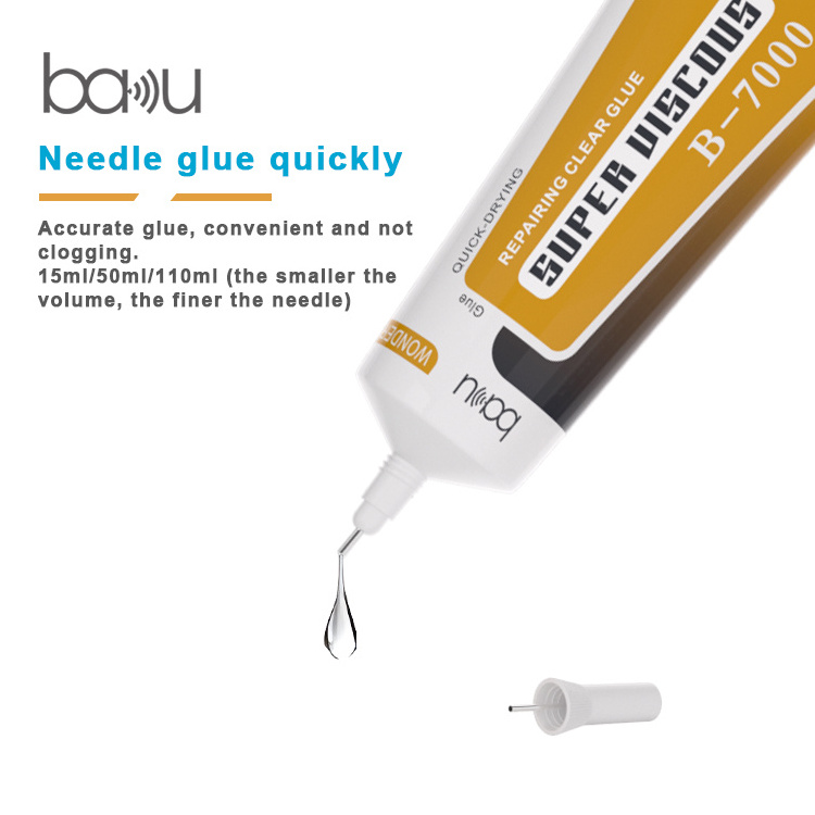 BAKU DIY Rhinestones glue B-7000 Super Glue jewelry glue for phone screen