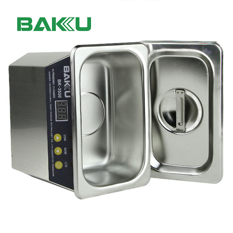 BAKU New design 40khz dishes cleaner ultrasonic cleaners BK-3550