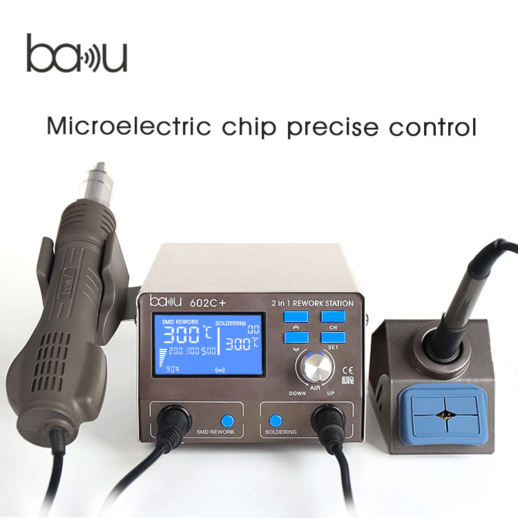 Latest product BAKU ba-602C+ bga rework station high quality welding equipment soldering stations