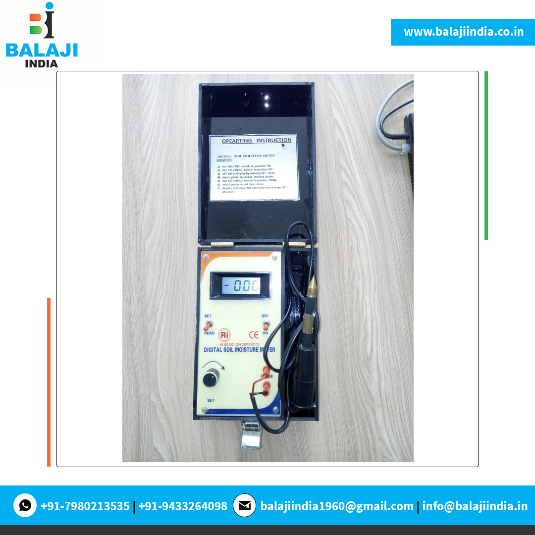 Advanced Technology Testing Instrument Easy to Use Digital Display Digital Soil Moisture Meter at Competitive Price