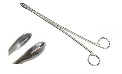 Factory Whole Sale Price Sopher Ovum And Placenta Barrett Forceps Obstetrical Surgical Instruments Used in Best material