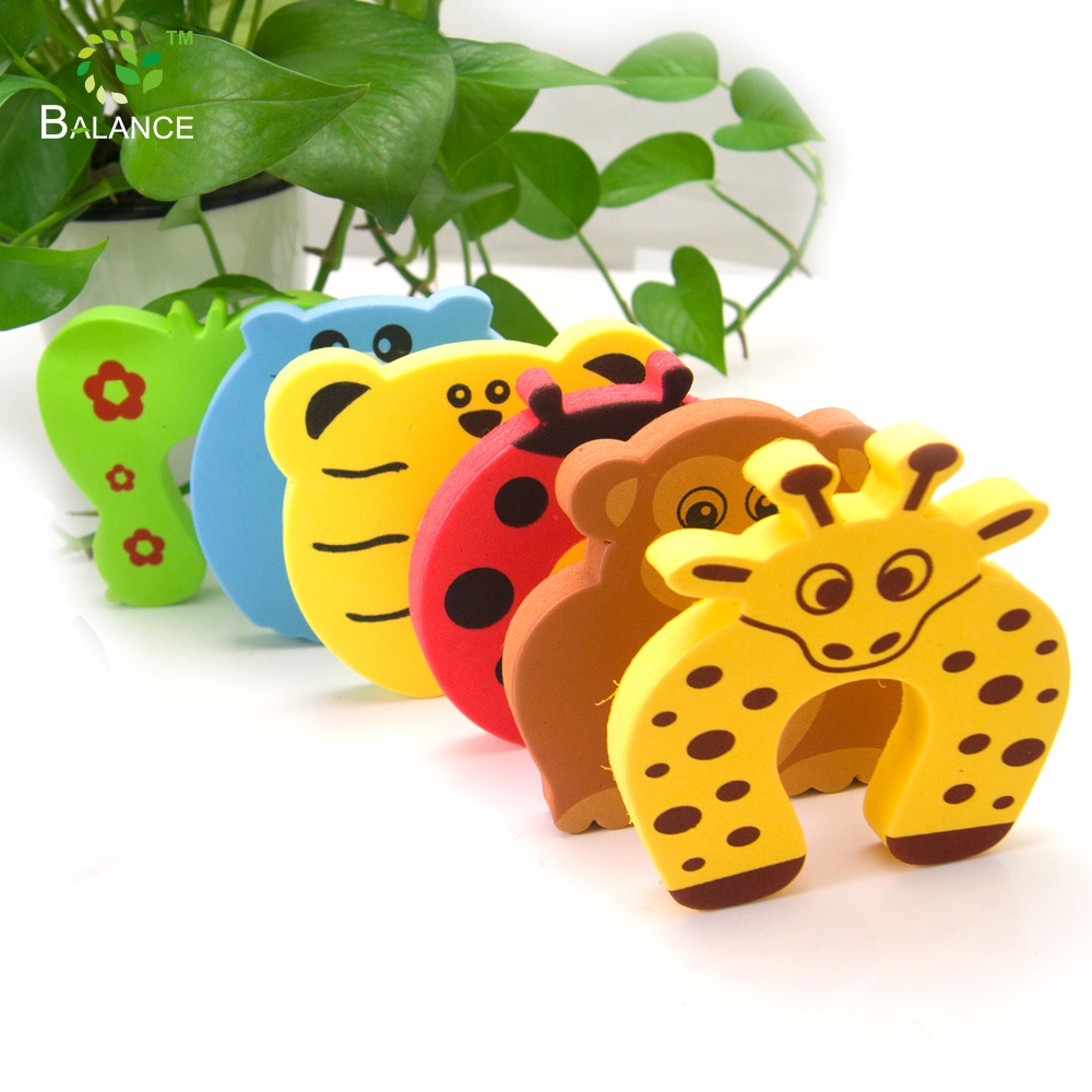 baby safety products animal shape child safety door guard, EVA door stopper