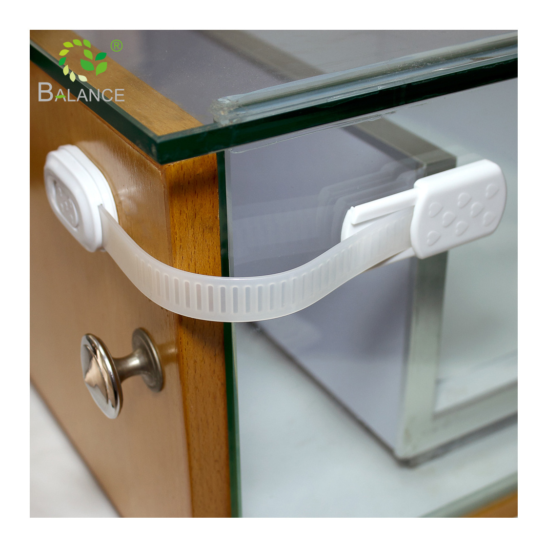 Baby Adhesive adjustable toilet sliding door fridge child proof kids strap locks cabinet drawer safety lock for child safety