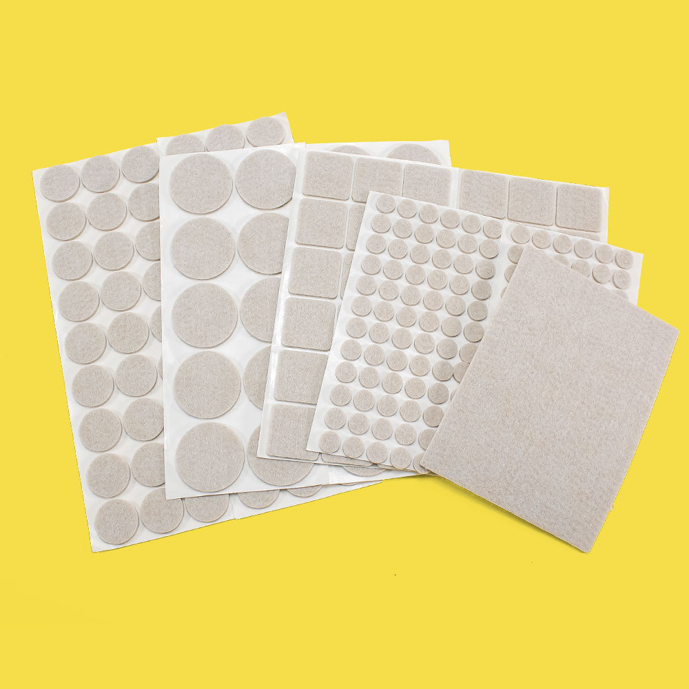 self-adhesive floor protector felt furniture pads