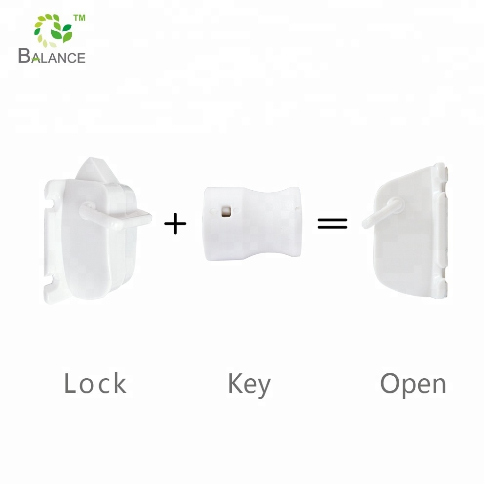 Child protect easy install Cabinet Door Locks Magnet Lock for cabinet security