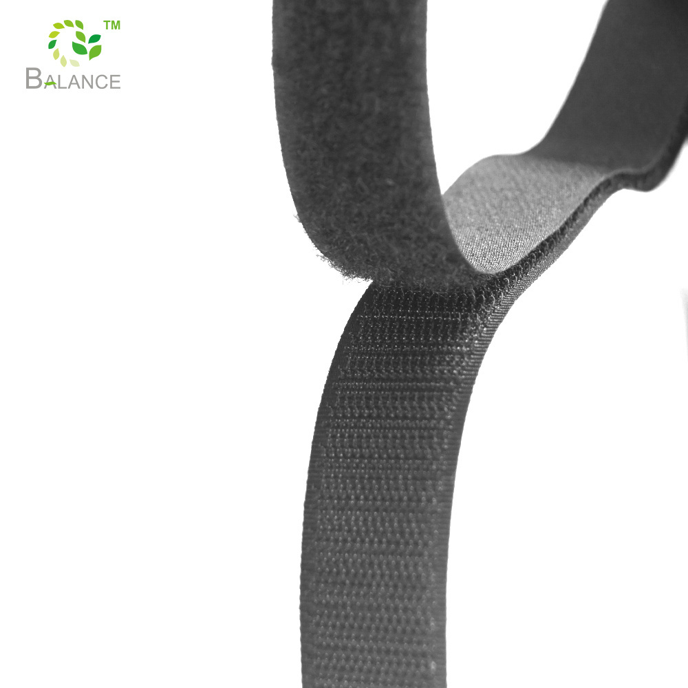 Nylon/Polyester Self-adhesive hook loop fastener tape