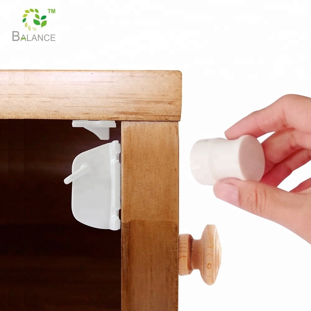 Child safety lock cabinet magnetic lock home safety drawer magnetic lock