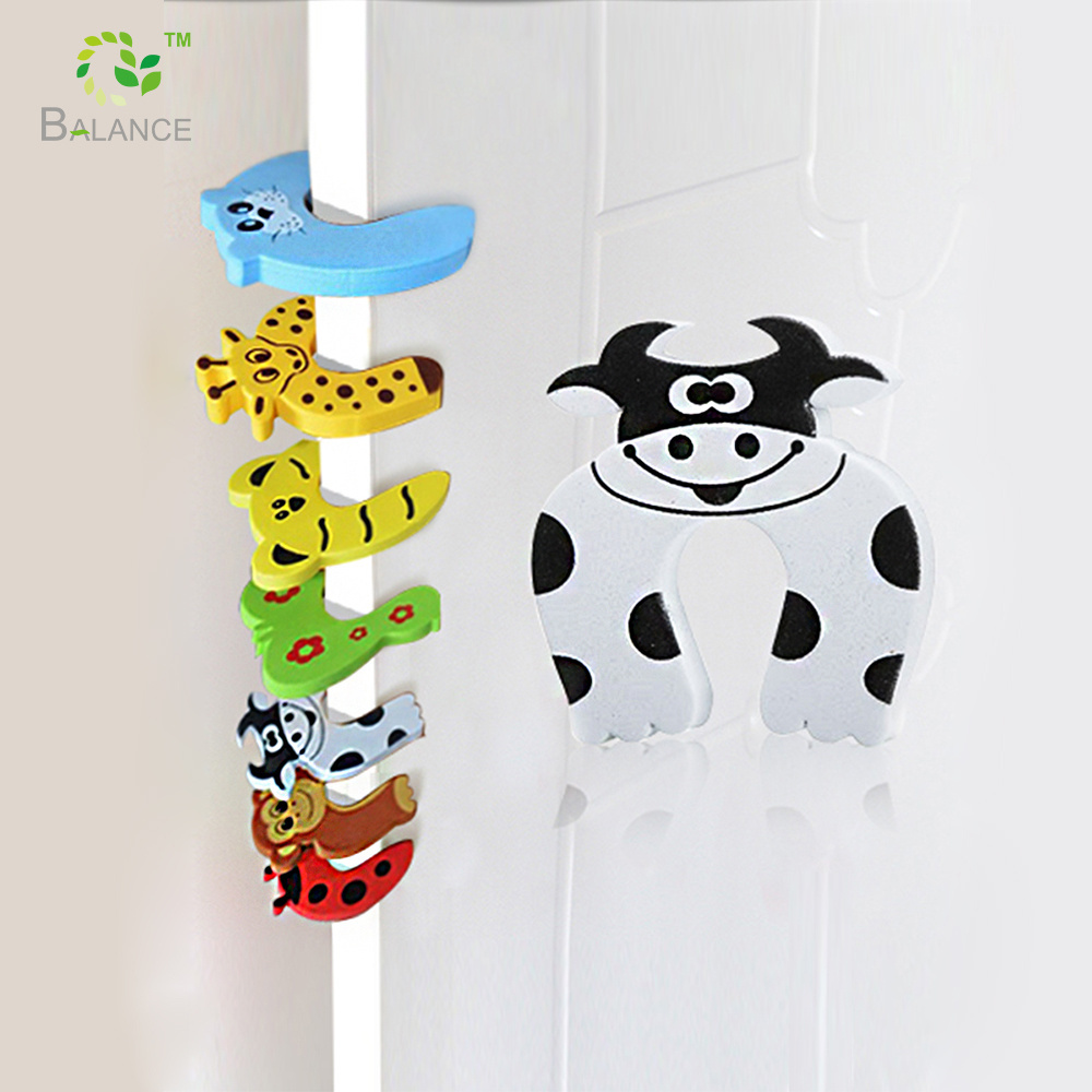 baby safety products animal shape child safety door guard, EVA door stopper