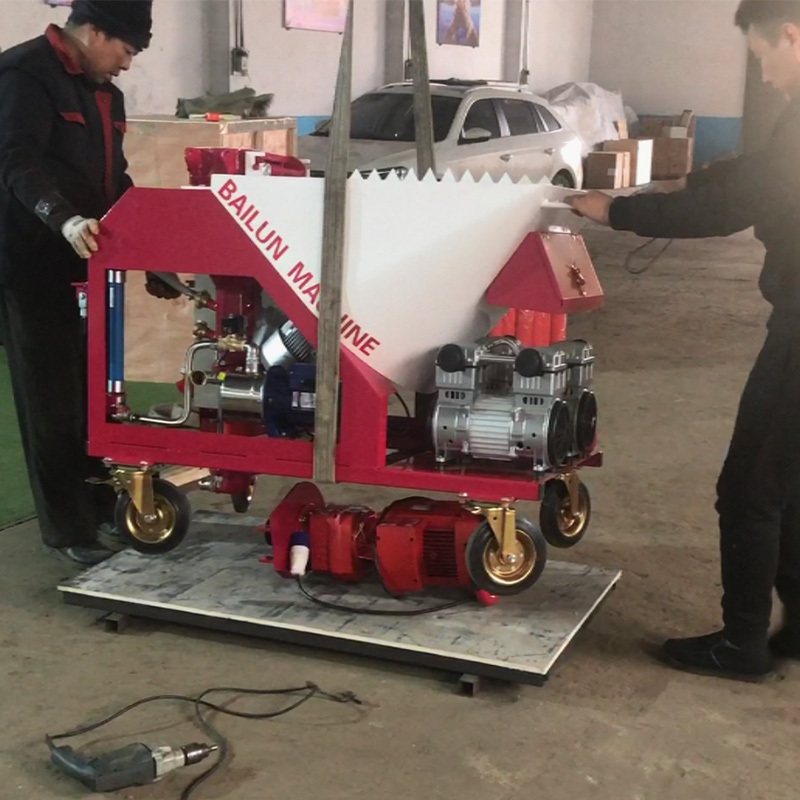 high pressure and high efficiency cement sprayer/plastering machine/automatic mortar gypsum wall plaster machine