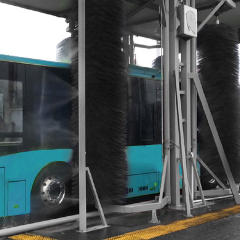 6 brushes car washer mobil truck wash fully automatic bus body automatic tunnel wash bus and truck washing machine