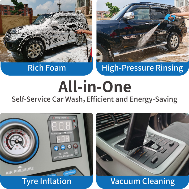 all in one self service car washer machine high pressure car washer for hand car wash equipment