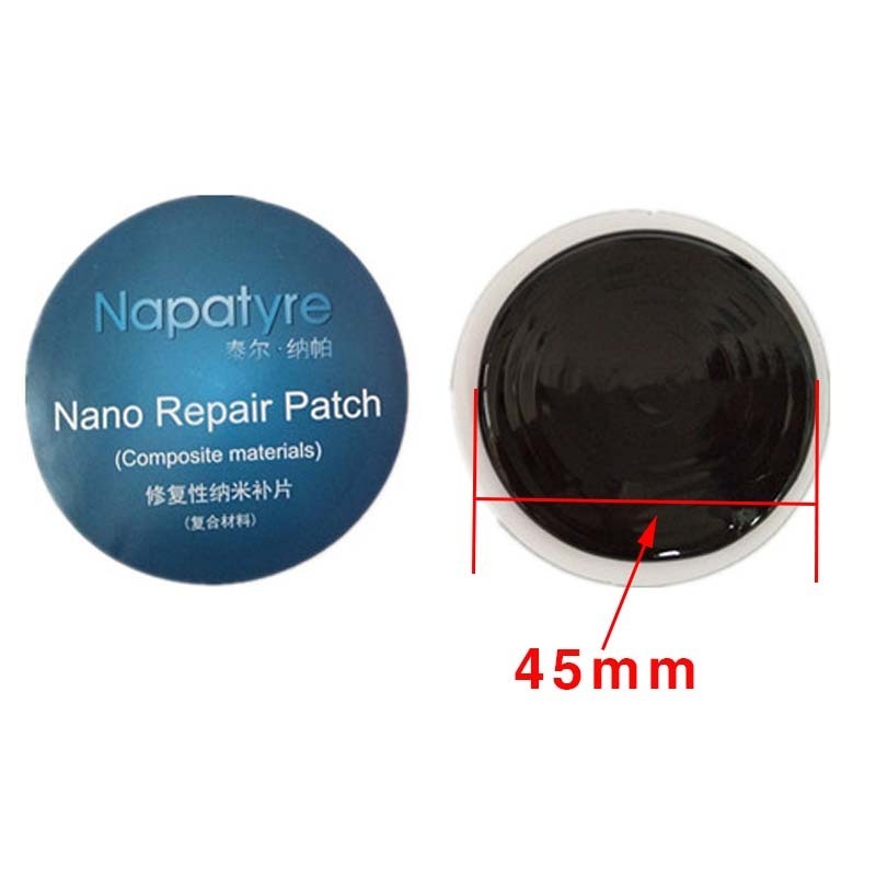 50Pcs/Box Ultra Thin Tire Repair Patch 45mm Car Round Natural Rubber Tire Tyre Puncture Repair Cold Patch Tubeless Patches