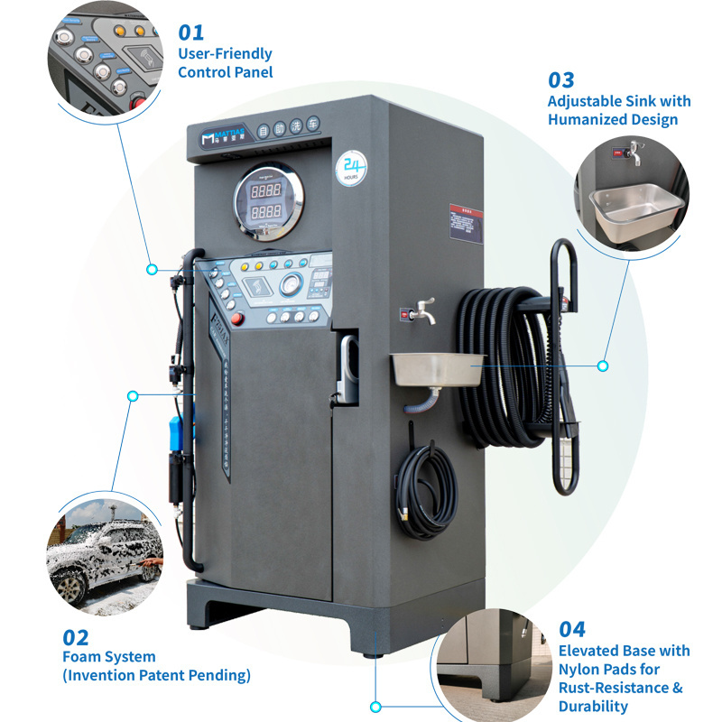 all in one self service car washer machine high pressure car washer for hand car wash equipment