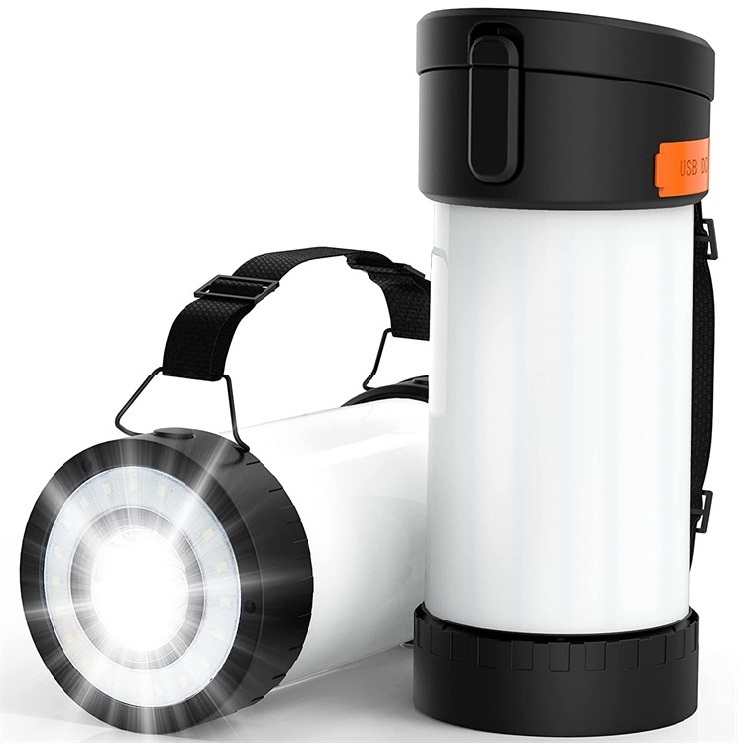 Emergency Portable Camping Lantern 4 Light Modes Flashlight Outdoor Rechargeable Led Tent Camping Light