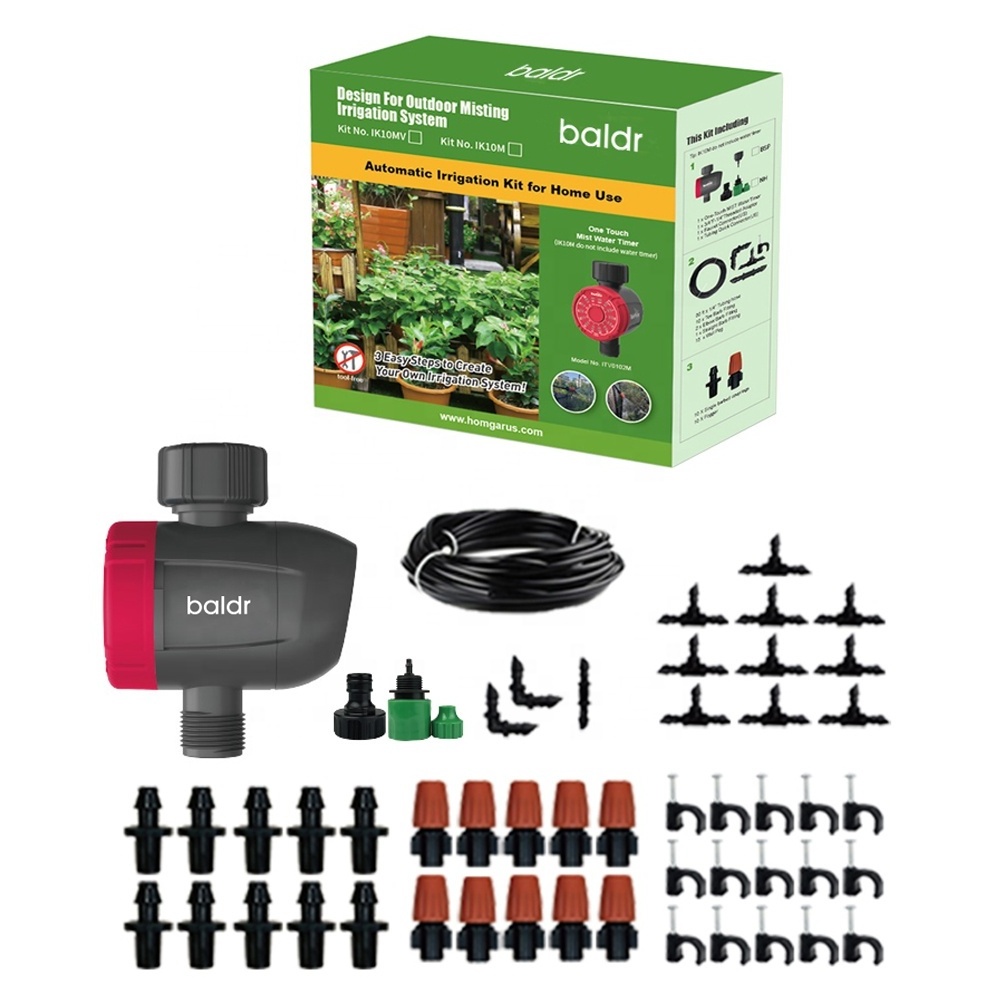 BSP Low Pressure Drops Irrigation Timer,Garden Diy Greenhouse Mist Irrigation Kit