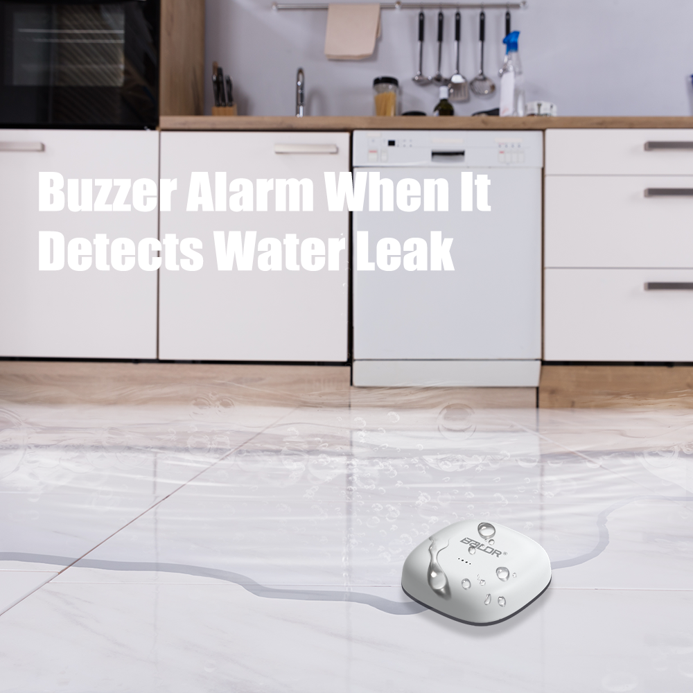 Water Flow Alarm Sensor For Water Leakage Detection Sensitive Flood Alarm water leak sensor detector