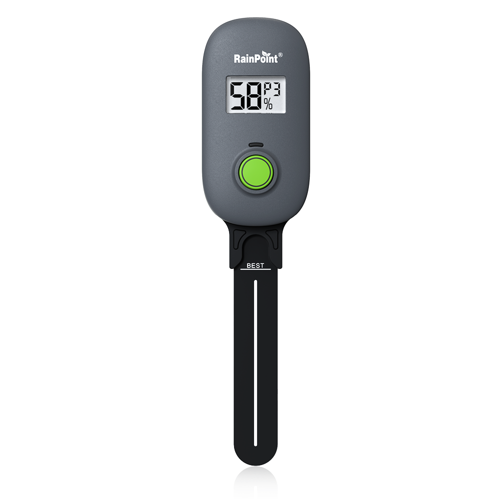 RAINPOINT Digital Soil Moisture Meter Soil Sensor for plants Soil Moisture Temperature