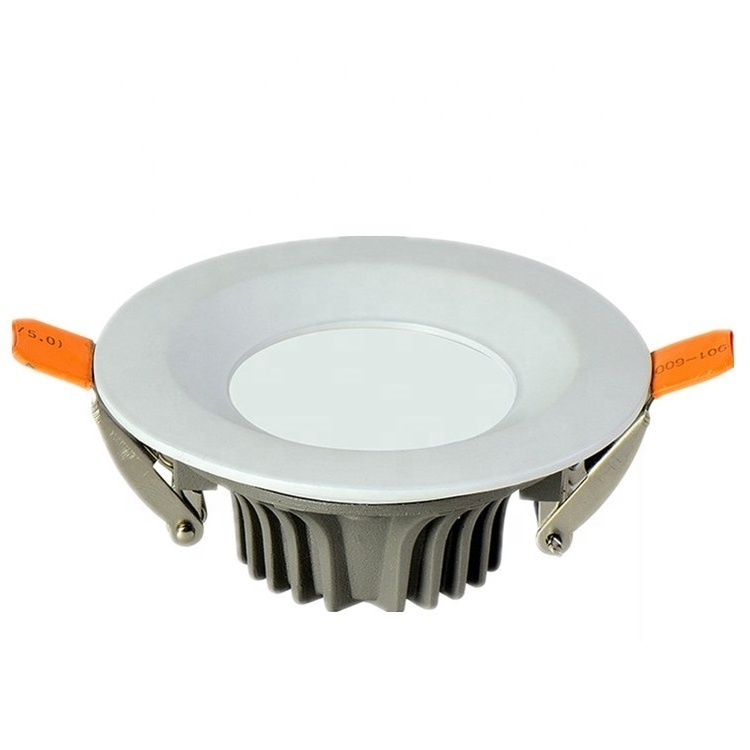 277v ac ip44 ceiling 15w cob down light dimmable tunable tri cct smd recessed downlight