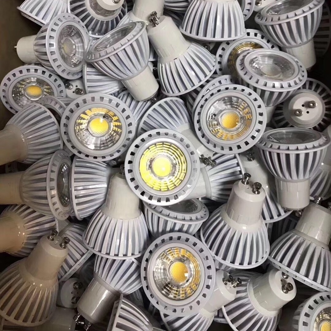 12v 24v dc 220v ac 3w 5w 7w gu10 gu5.3 mr16 mr11 led spotlight bulb