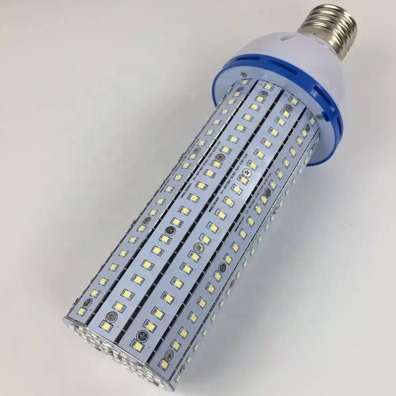 Fan heat dissipation garden lawn lamp ip65 60w 80w 100w 120w e27 e39 e40 led corn light bulb