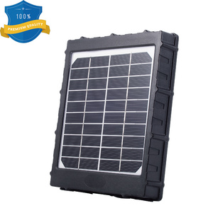 Solar Panel Battery 8000mah Trail Camera Solar Panel 6v/9v/12v Output High-Efficiency Photovoltaic Panels For Hunting game cam